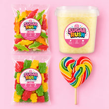 Overhead view showing everything included in Kids Treat Box