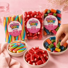 Liquorice Pick & Mix 3-Pack – 300g styled for a Sugar Rush sharing moment