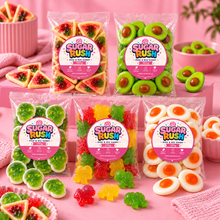 Novelty Pick & Mix 5-Pack – 500g styled for a Sugar Rush sharing moment