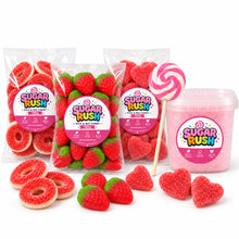 Close-up of the fixed sweets and treats included in Pink Candy Bundle