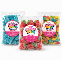 Sour Pick & Mix 3-Pack – 300g by Sugar Rush with its fixed bundle contents on a white background