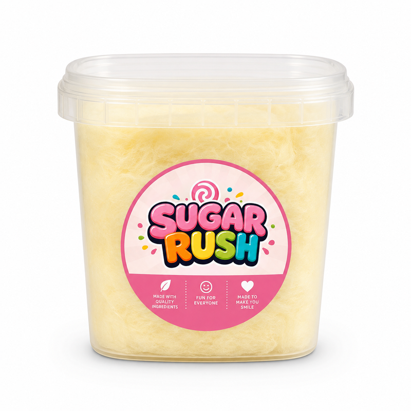 Banana Cotton Candy Tub