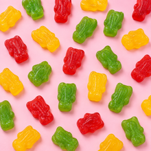 Overhead arrangement of Lucky Elephants sweets