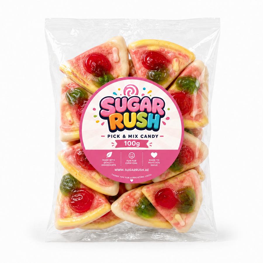 No. 17 Pizza Slices – 100g Sugar Rush 100g bag