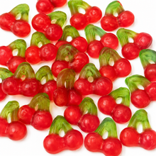 Close-up of Gummy Cherries sweets