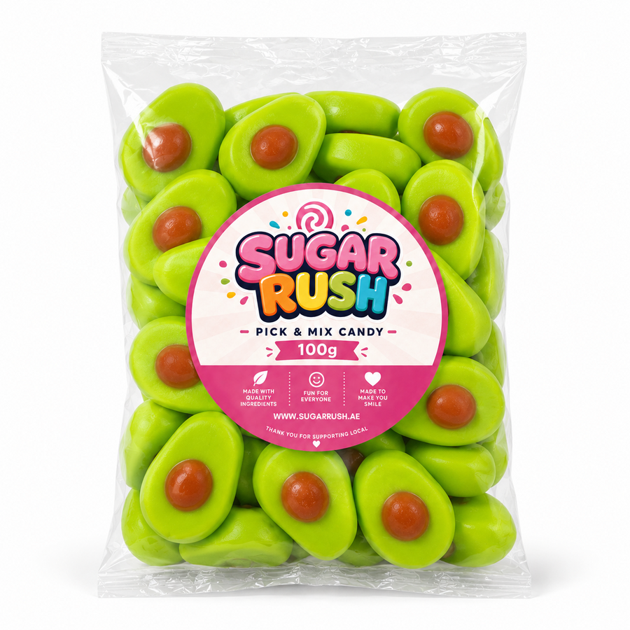 No. 22 Avocados – 100g Sugar Rush 100g bag