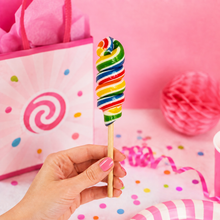 Rainbow Spiral Lollipop